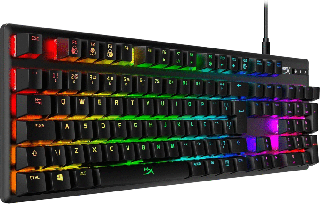 teclado gamer mecânico