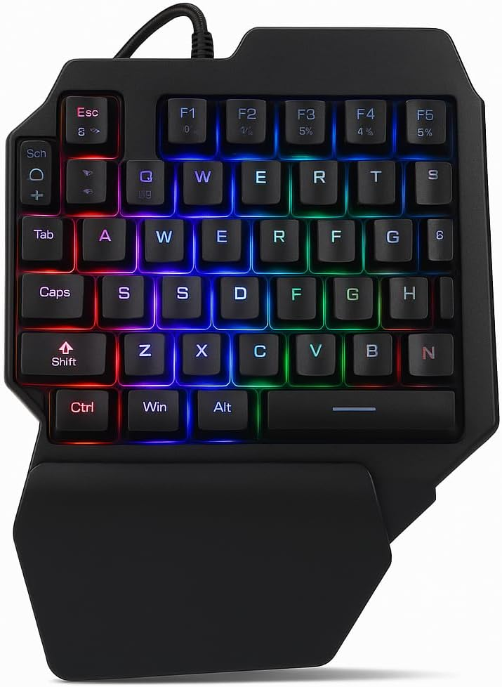 Teclado Gamer Single Hand